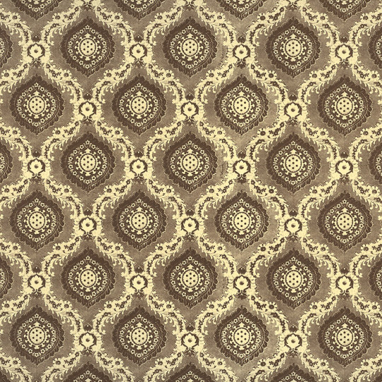 Brown Renaissance Brocade Print Italian Paper ~ Carta Varese Italy